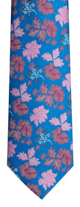 Tie Set - Leaf - Blue/Pink Ref: 6420