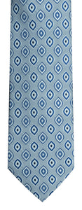 Tie Set - Print - Grey/Navy Ref: 6431