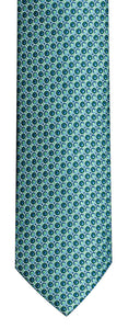 Tie Set - Sphere - Green/Blue Ref: 6433