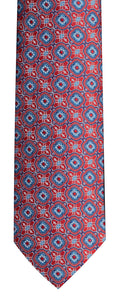 Tie Set - Kaleidoscope - Red/Blue Ref: 6426